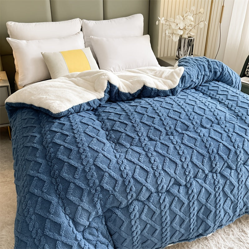 Premium Plush Thick Blanket – Soft Microfiber Winter Comforter