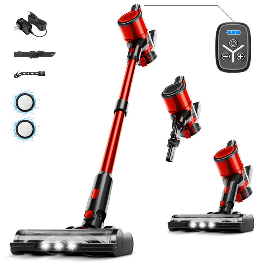 Cordless Stick Vacuum, 70Kpa Powerful Suction, 45-Min Runtime