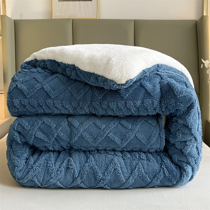 Premium Plush Thick Blanket – Soft Microfiber Winter Comforter