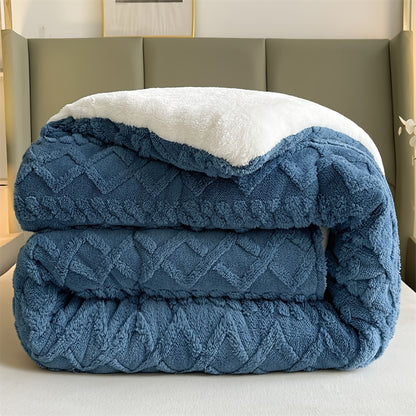 Premium Plush Thick Blanket – Soft Microfiber Winter Comforter