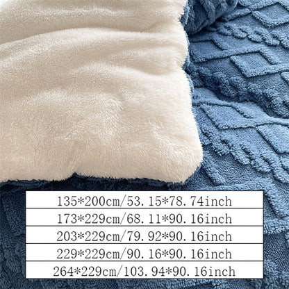 Premium Plush Thick Blanket – Soft Microfiber Winter Comforter