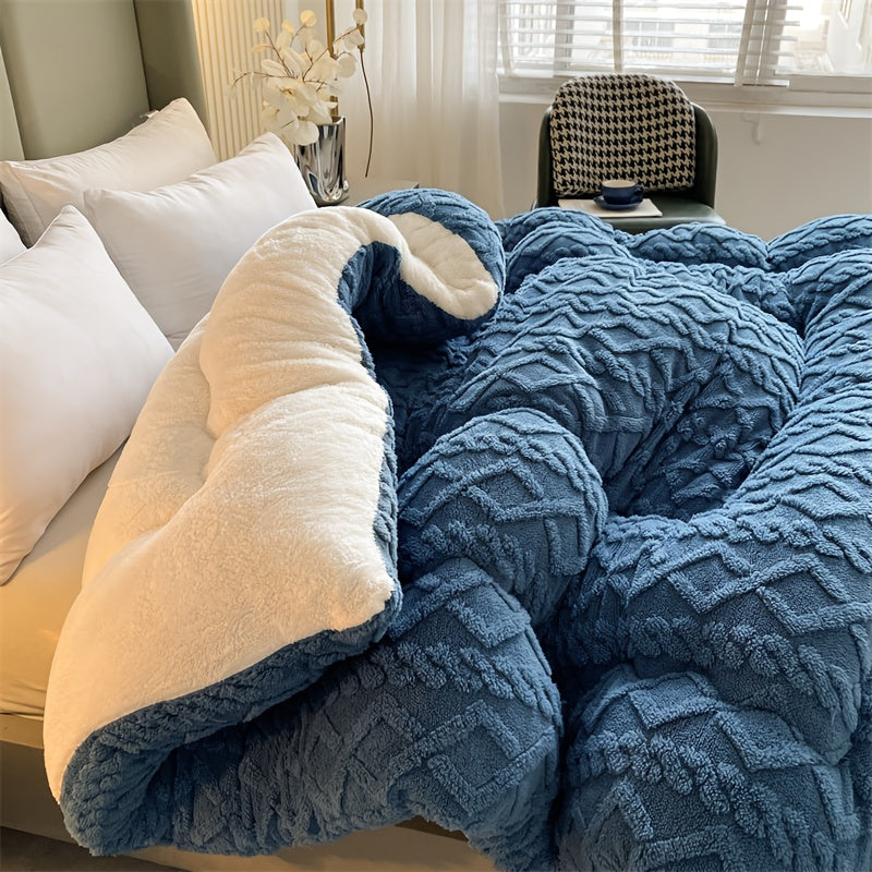 Premium Plush Thick Blanket – Soft Microfiber Winter Comforter