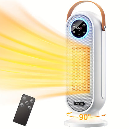 1500W Portable Space Heater with Remote & Digital Display